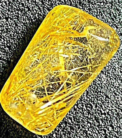 上質EU製☆ROBEAN☆定価135万円☆天然タイチンルチルクォーツ太金針