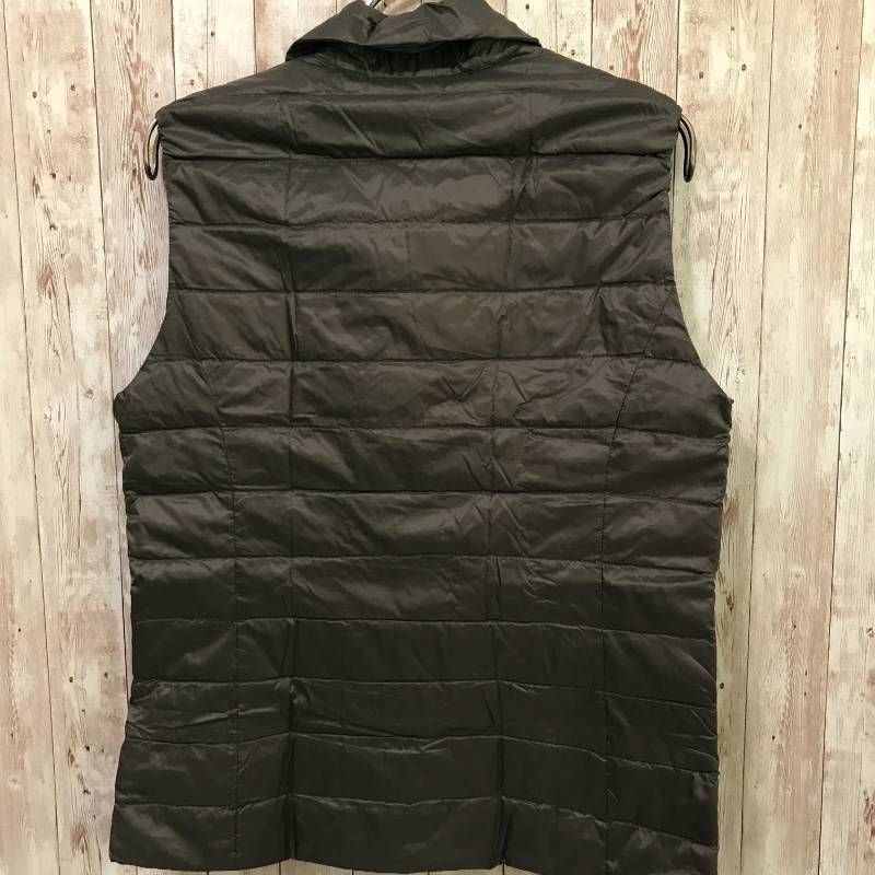 ウールリッチ WOOLRICH 薄手ダウンベスト ブラウン S