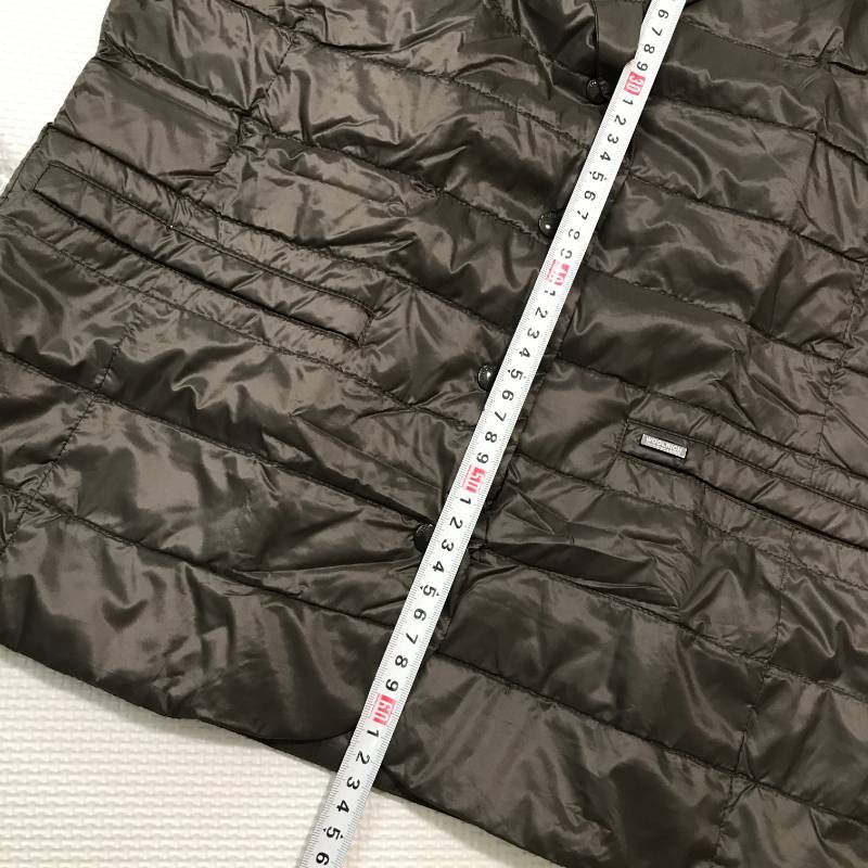  ウールリッチ WOOLRICH 薄手ダウンベスト ブラウン S ベスト ジレ ベスト ジレ ビスチェ
