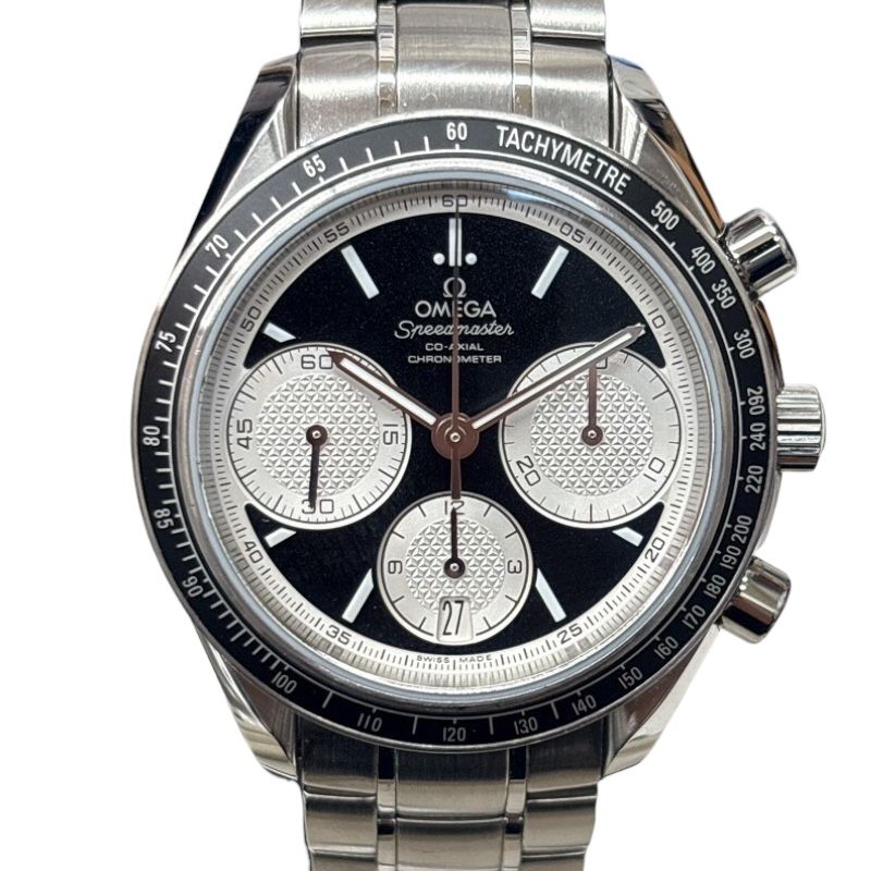 オメガ OMEGA スピードマスターレーシングコーアクシャルクロノメータークロノグラフ 326 30 40 50 01 002 SS メンズ 腕時計