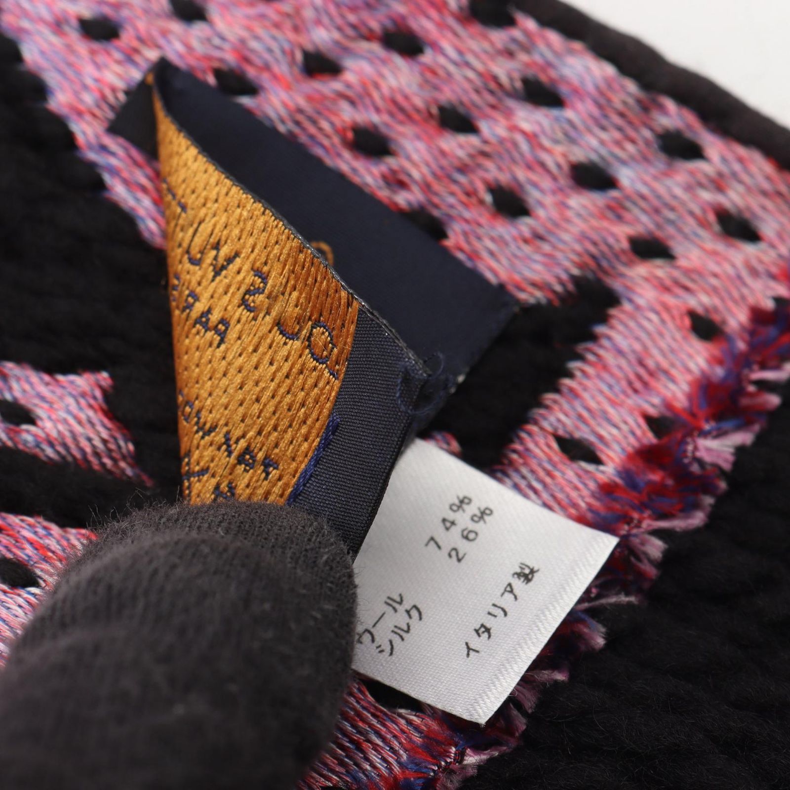 LOUIS VUITTON ルイヴィトン マフラー ロゴマニア M71060 LOUIS VUITTON マフラー エシャルプ ロゴマニア LVストーリーズ M71060