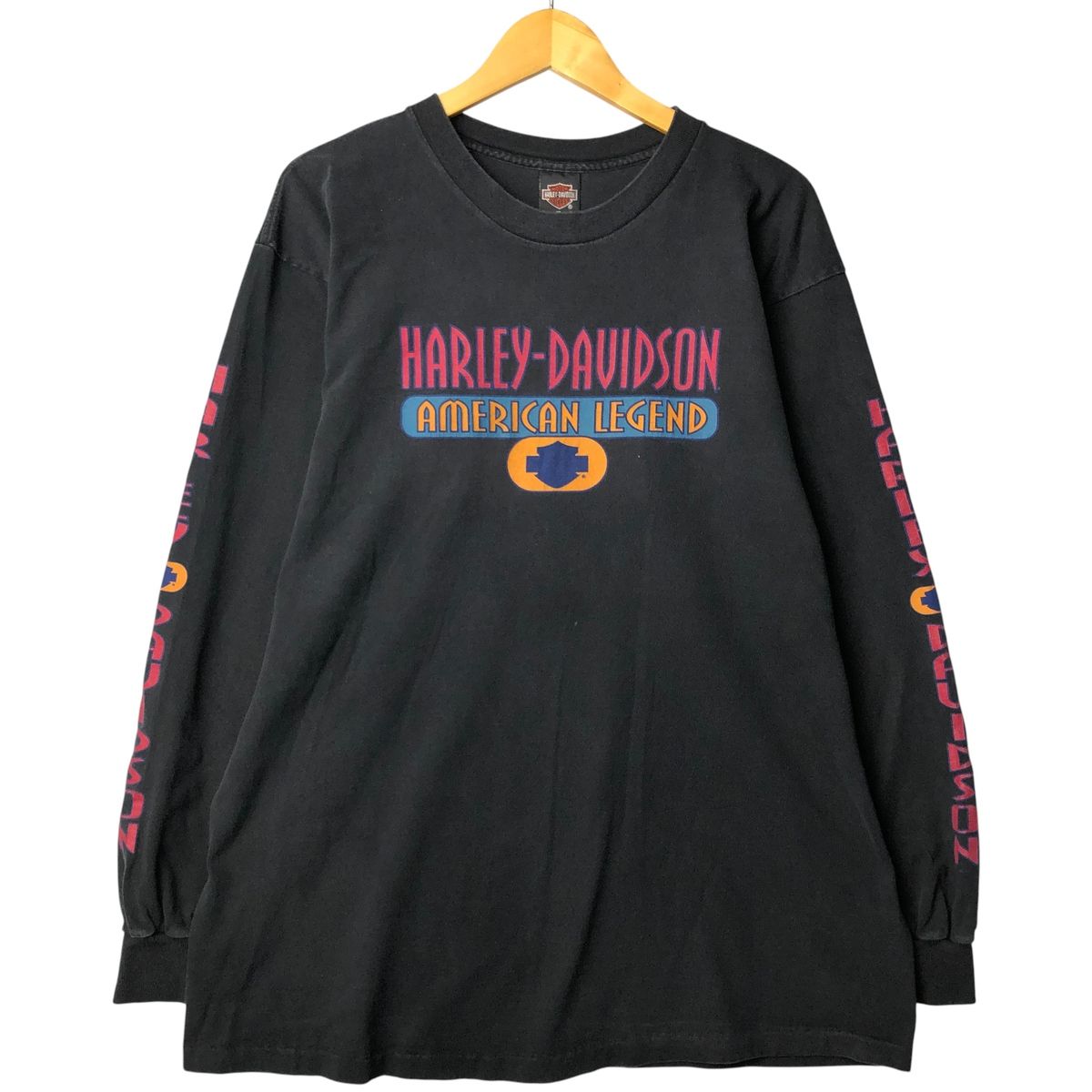 古着 90年代 ハーレーダビッドソン Harley-Davidson ロングTシャツ 