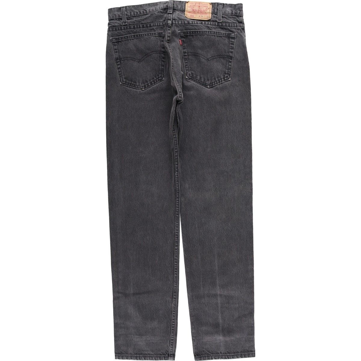古着 90 00年代 リーバイス Levi s 505 0260 ブラックデニム テーパードデニムパンツ メンズw 33相当 ヴィンテージ evb 032844