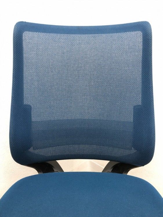  品 コクヨ ミトラチェア CR G2920 ブルー フットレスト付き オフィスチェア ワークチェア 椅子 チェア