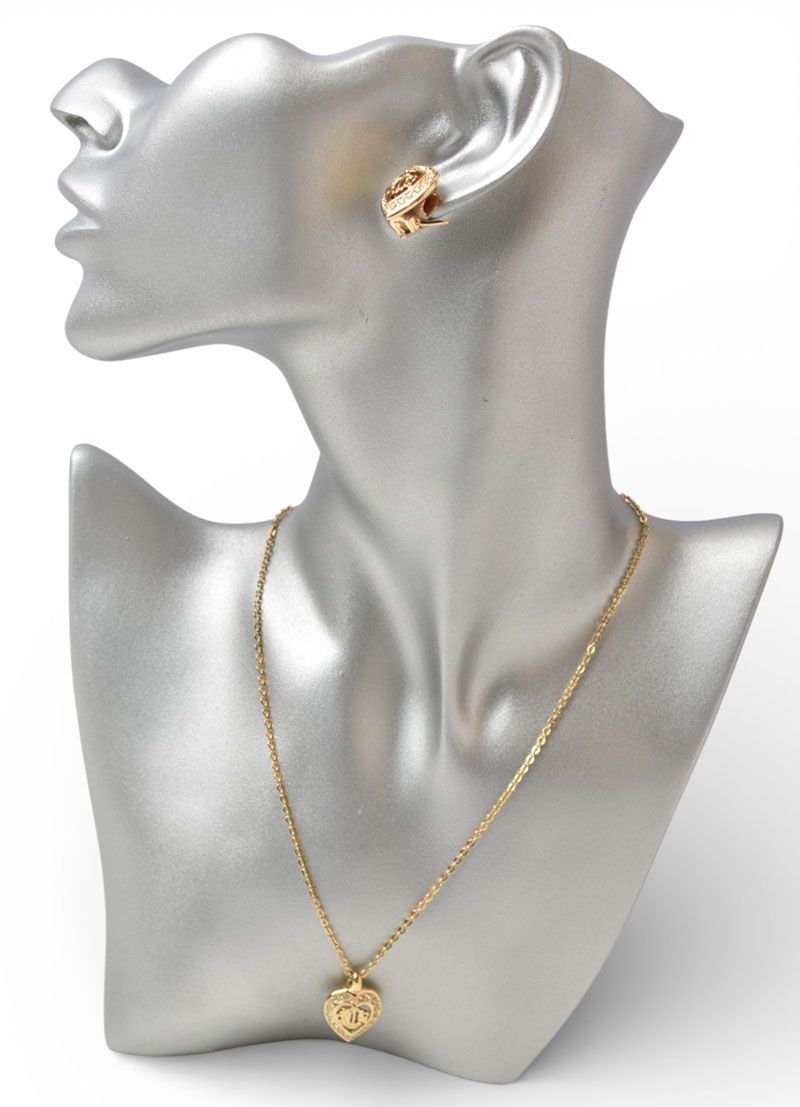 クリスチャンディオール ネックレス/イヤリングセット ヴィンテージ