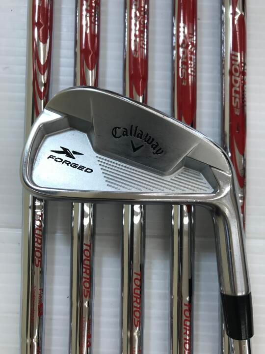 キャロウェイ X FORGED STAR 2021 NSプロ MODUS 3 TOUR 105 Sフレックス アイアンセット 最短