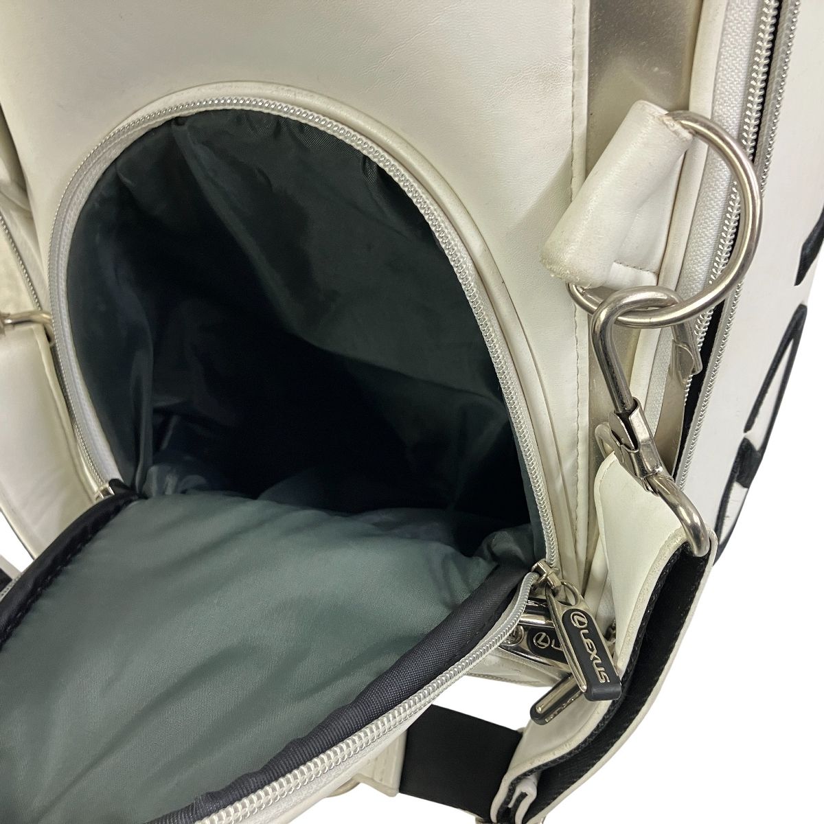 LEXUS 7 キャディバッグ ゴルフバッグ ホワイト 9.5型 レクサス ゴルフ