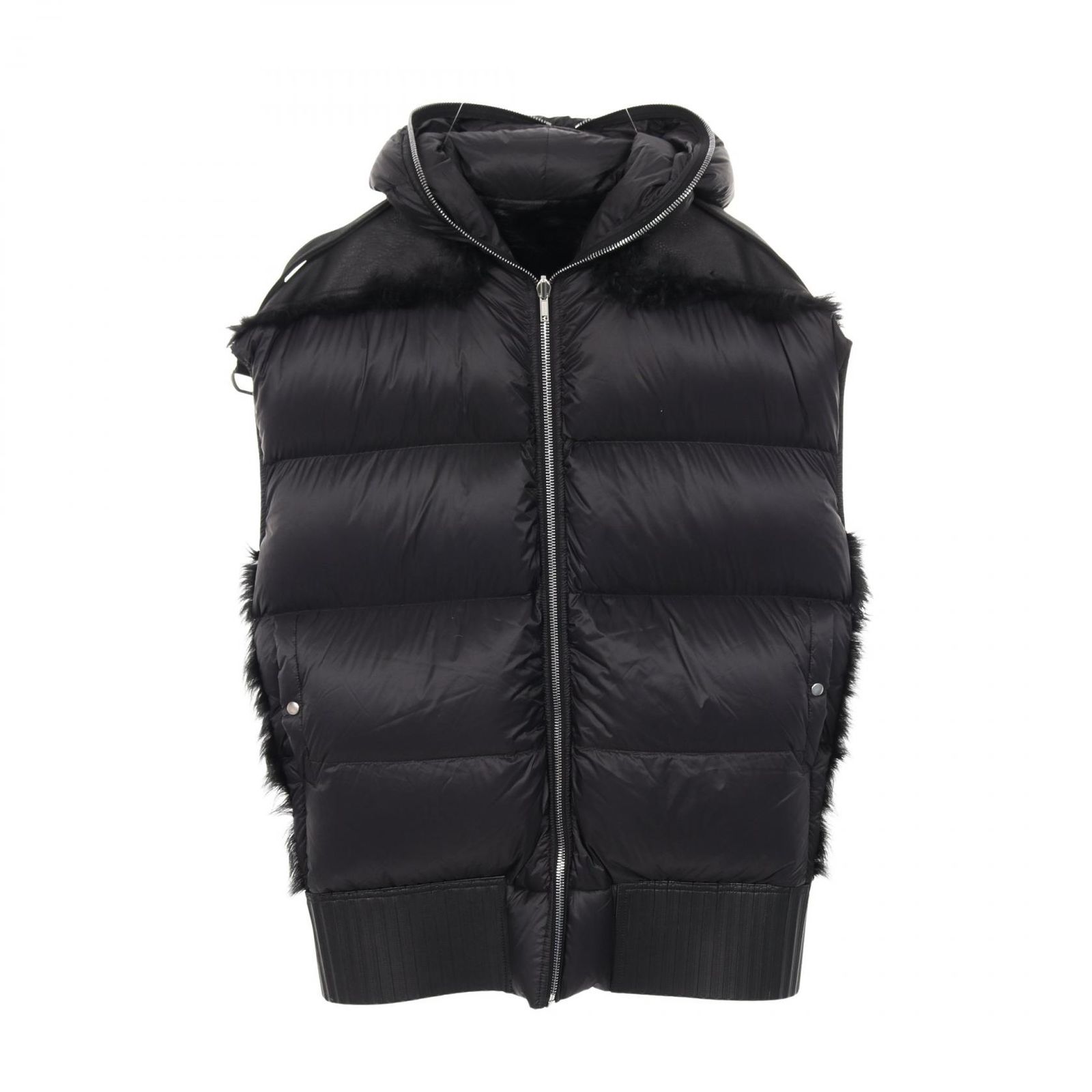 リックオウエンス スリーブレス リックオウエンス Rick Owens ダウンベスト リバーシブル スリーブレス