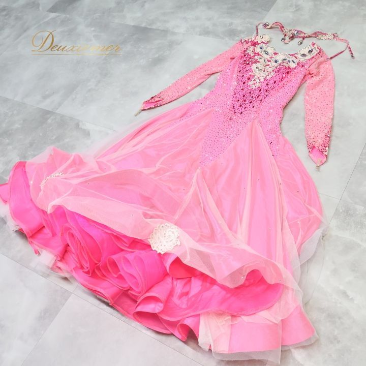 社交ダンス 衣装 スタンダード ドレス ワンピース スタンダードドレス