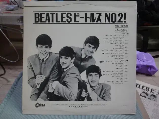  日本 LP The Beatles ー 2 nd Album 1964 年 早い その他 楽器 機材
