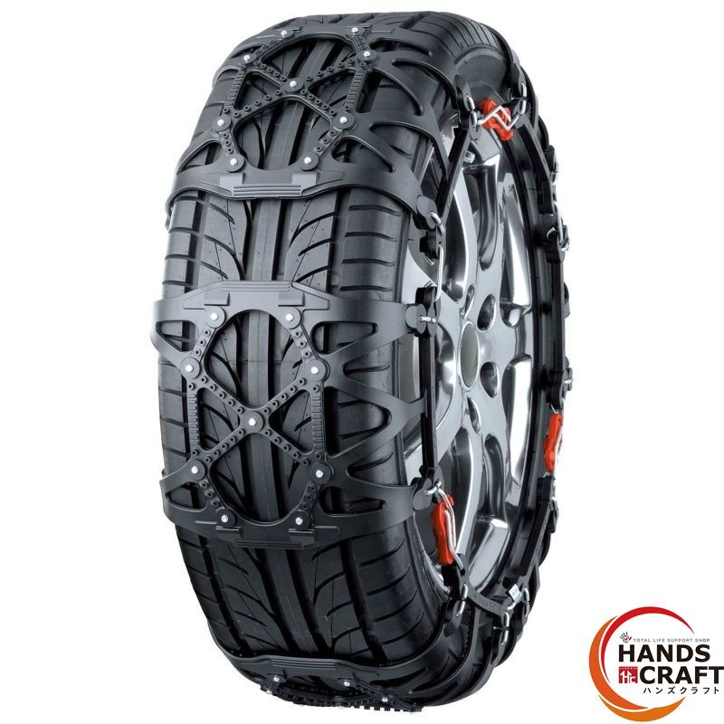 CAR MATE カーメイト バイアスロン QE 14 クイックイージー 非金属タイヤチェーン のためフィルム破れ有