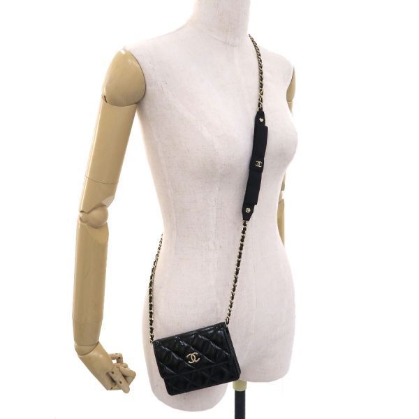 マトラッセ･パテント･チェーンショルダー Aランク