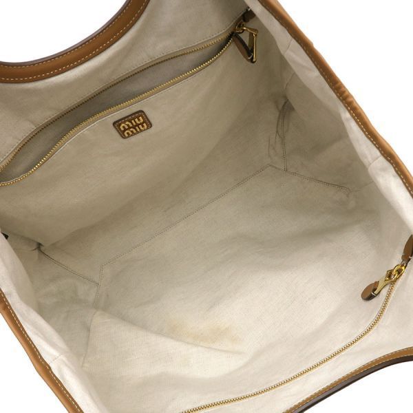 ミュウミュウ IVYレザーショルダー Aランク