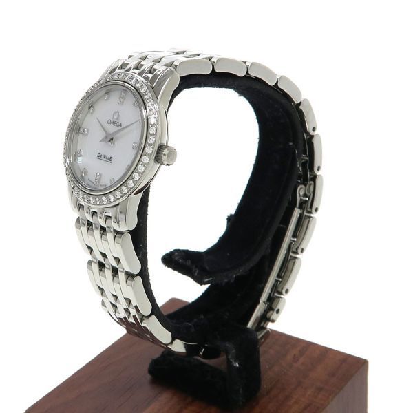 オメガ デヴィルプレステージ 22 mm 4575.75 レディース 腕時計 Aランク