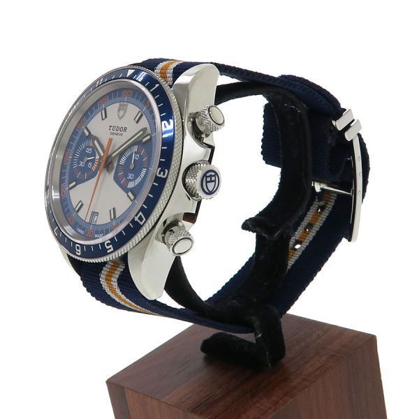 チュードル ヘリテージクロノ 41 mm 70330 B メンズ 腕時計 Aランク