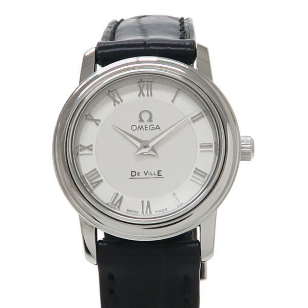 オメガ デヴィル プレステージ 22 mm 4870 33 01 レディース 腕時計 Aランク
