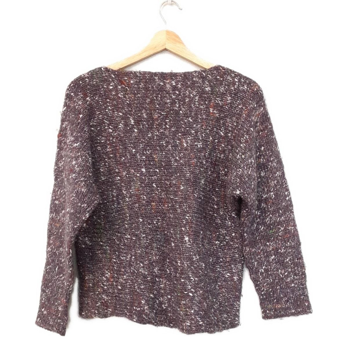 ヨーガンレール　バーガンディ 長袖 セーター ヨーガンレール バーガンディ 長袖 セーター - メルカリ