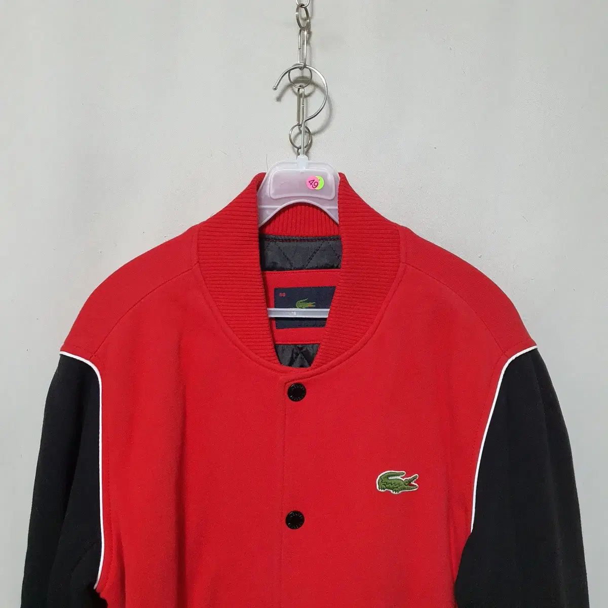 J 49 LACOSTE ラコステ メンズ キルティング スタジャン 100