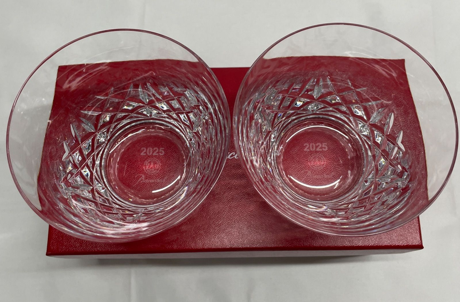 Baccarat ペアグラス