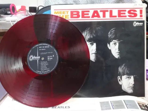 日本 LP Meet The Beatles ー 1964 年 早い バン