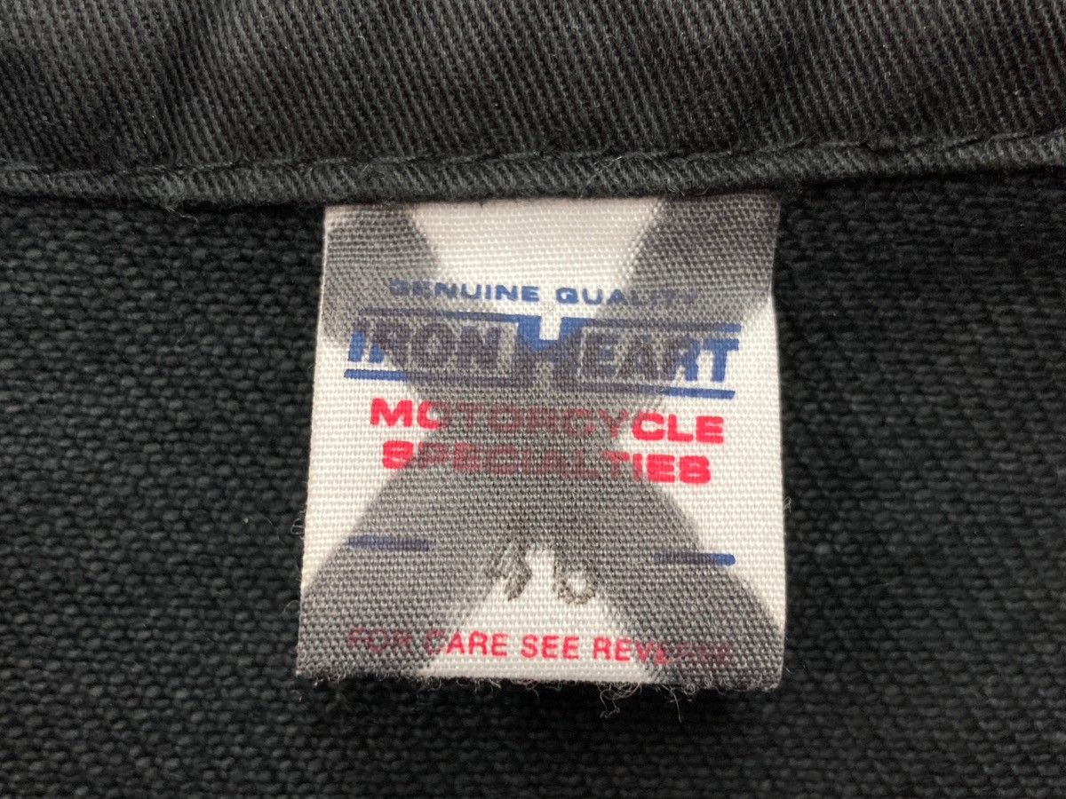 アイアンハート IRON HEART 21oz 黒鎧 デニム シングル ライダース