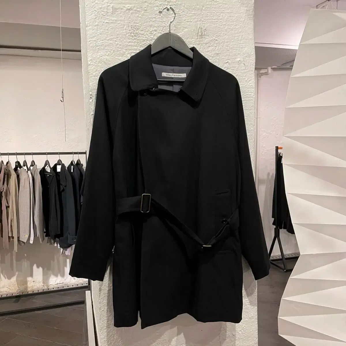 ディスコダンス オブ ザ チルドレン ショート ベルト付き コート