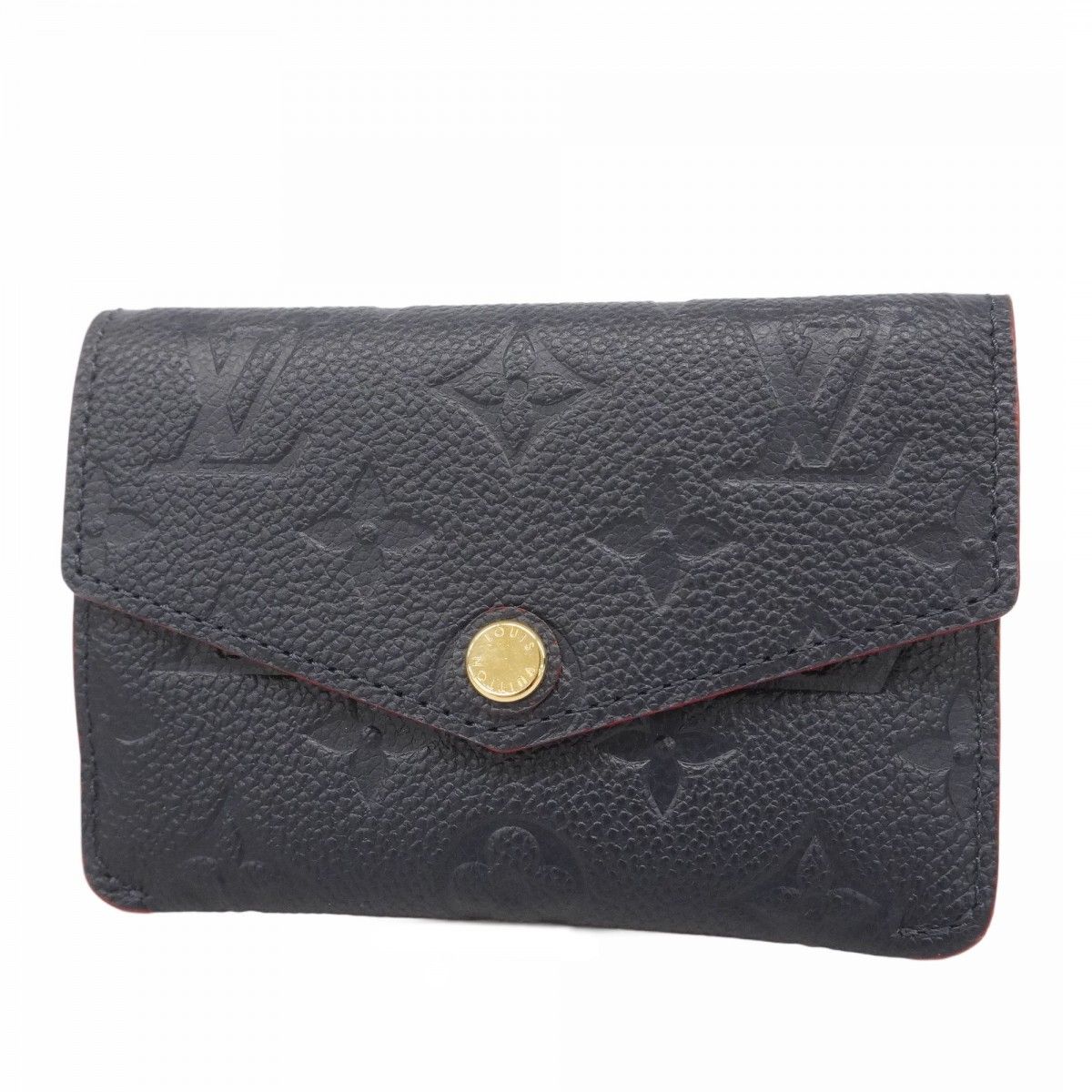 5 pc 3383 ルイヴィトン コインケース モノグラム アンプラント ポシェットクレ M 62017 マリーヌルージュ レディース