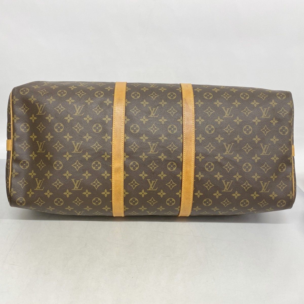  5 pc 3411 ルイヴィトン ボストンバッグ モノグラム キーポルバンドリエール60 M 41412 ブラウン メンズ レディース ユニセックス ボストンバッグ 旅行用バッグ バッグ