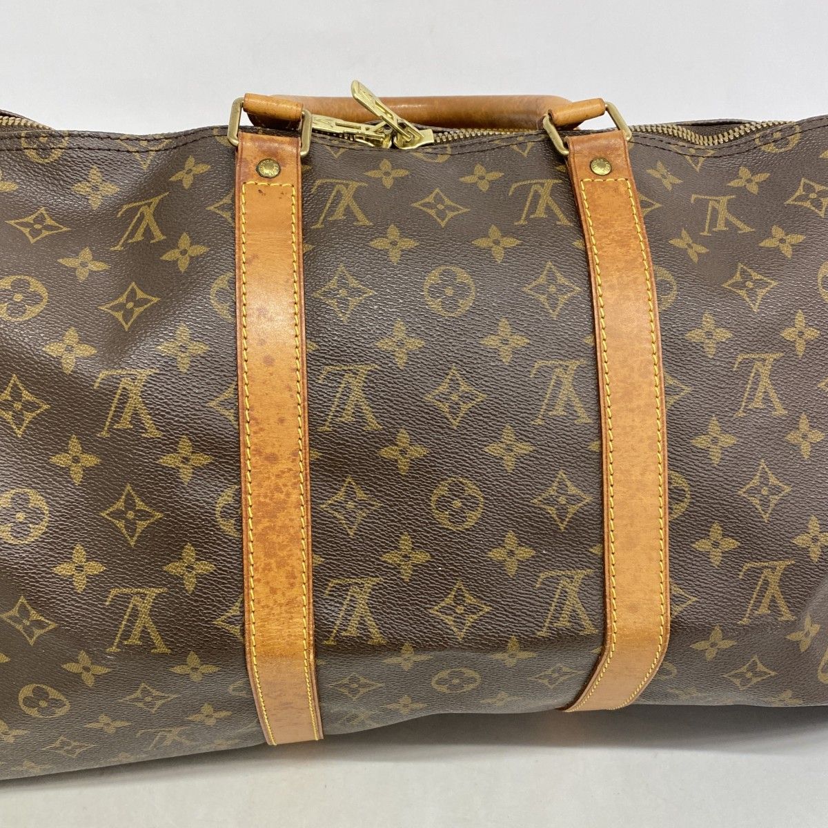 5pc3427】ルイヴィトン ボストンバッグ モノグラム キーポルバンド