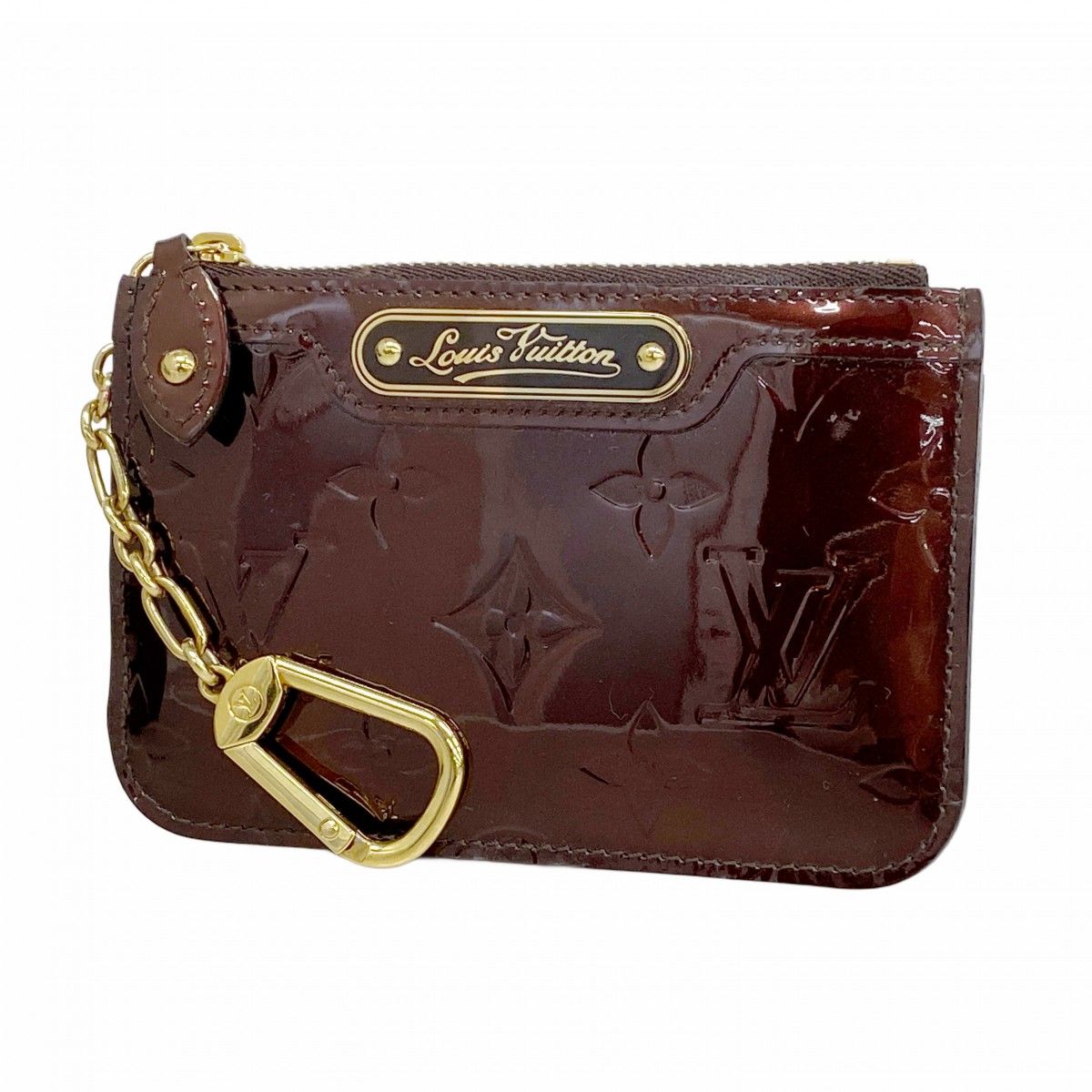 5pc3418】ルイヴィトン コインケース ヴェルニ ポシェットクレNM