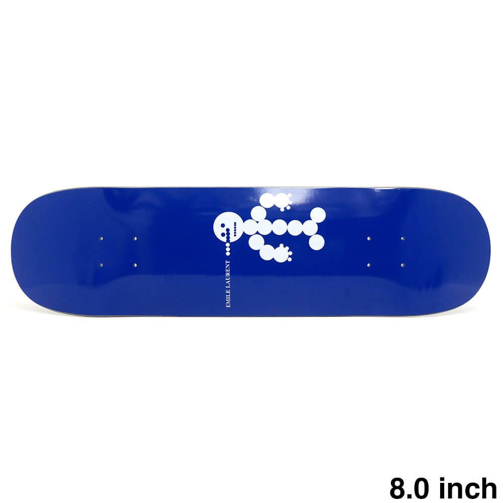 POLAR DECK ポーラー デッキ EMILE LAURENT SNOWMAN BLUE 8 0 スケートボード スケボー