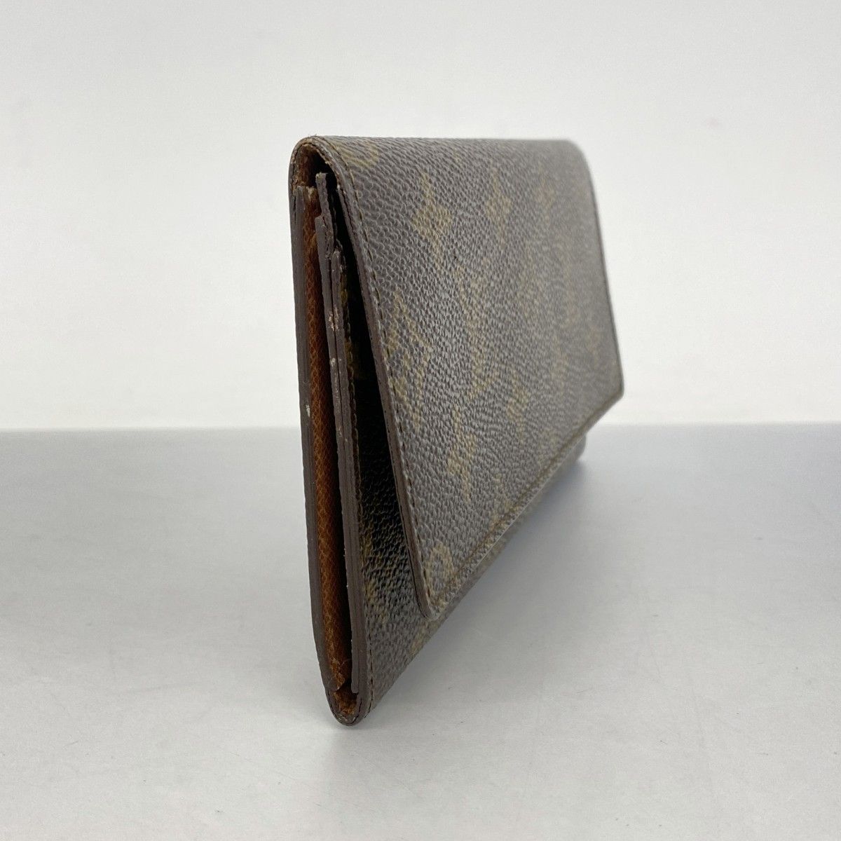 5pc3439】ルイヴィトン 長札入れ モノグラム ポルトサークルバイ