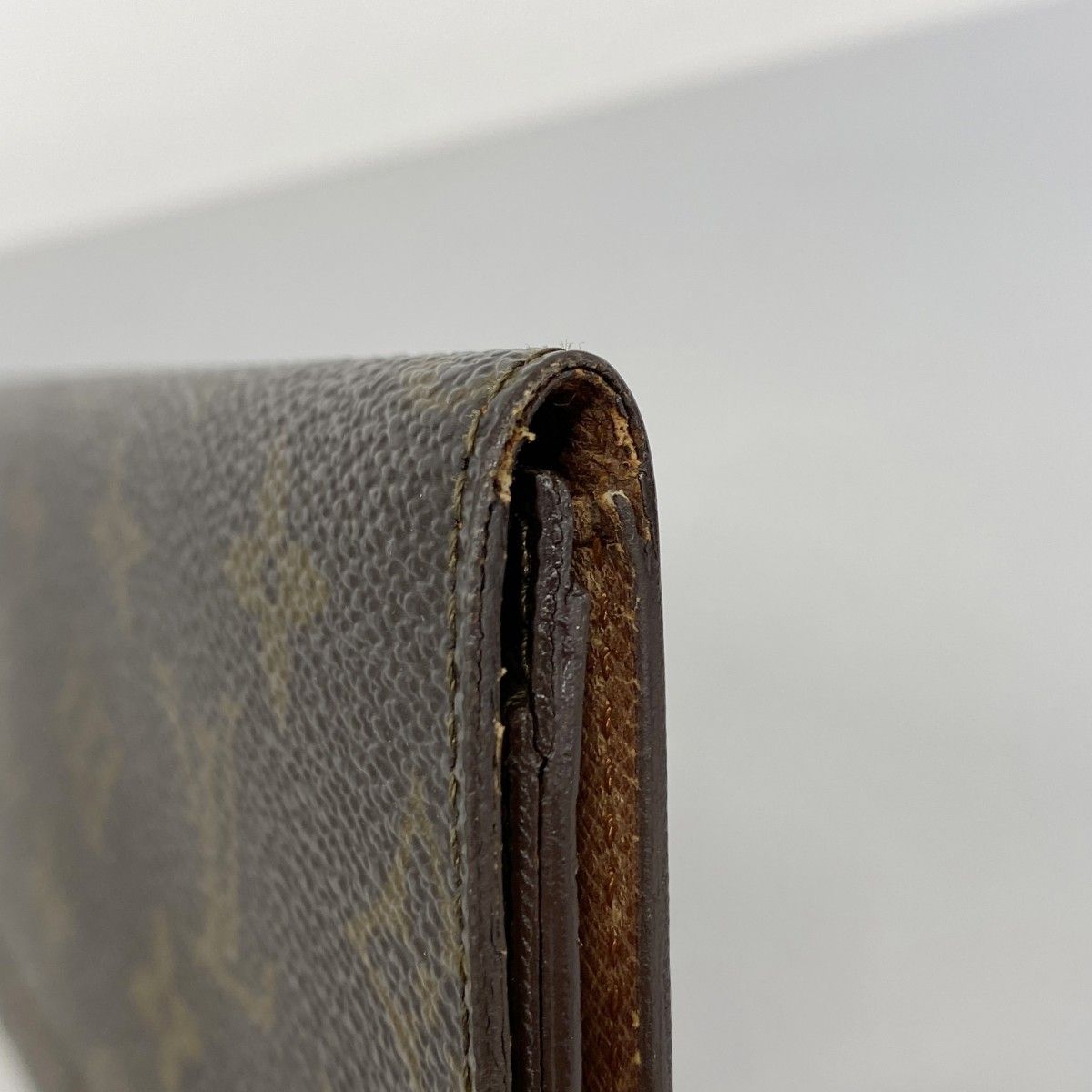 5pc3439】ルイヴィトン ストア 長札入れ モノグラム ポルトサークル