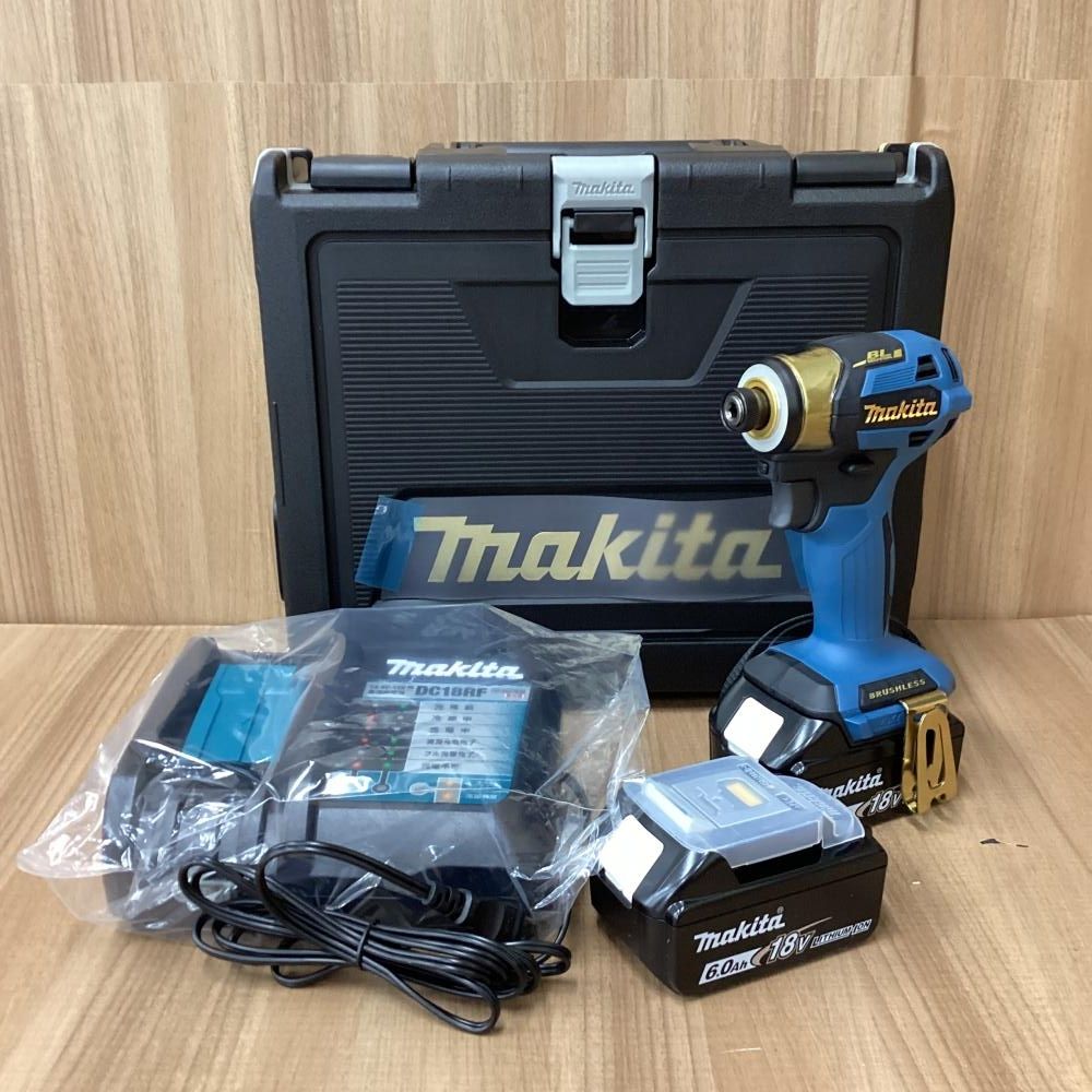 記念 品 makita マキタ 18 V充電式インパクトドライバ ブルー 201