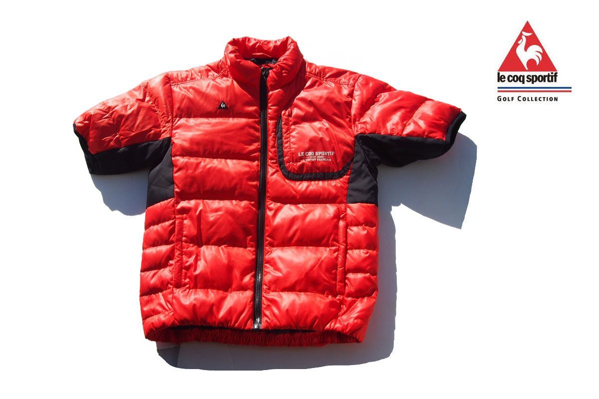 中古】ルコックスポルティフゴルフ｜LE COQ SPORTIF GOLF｜半袖ダウン