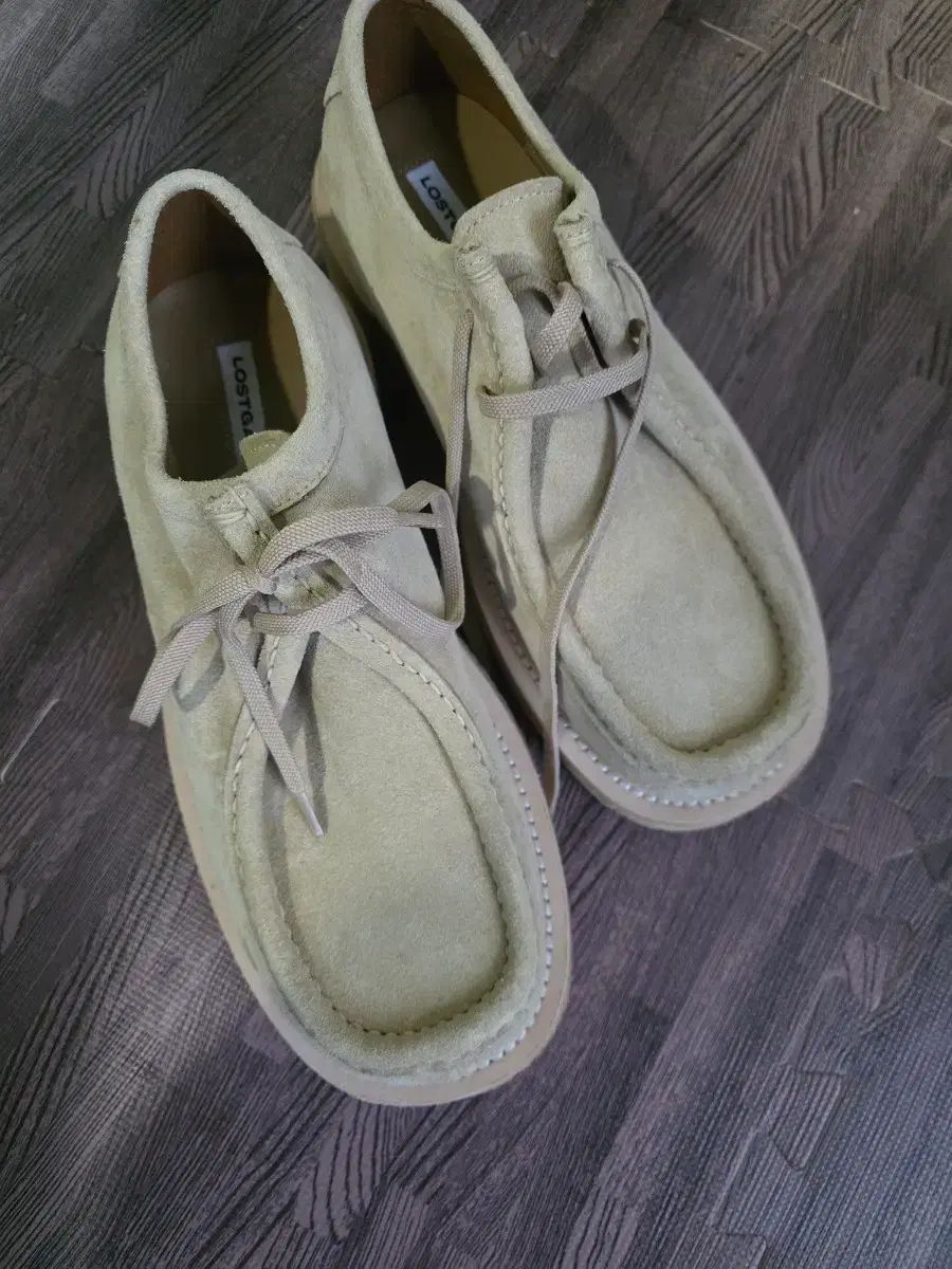 LOSTGARDEN dive ローファー ベージュ