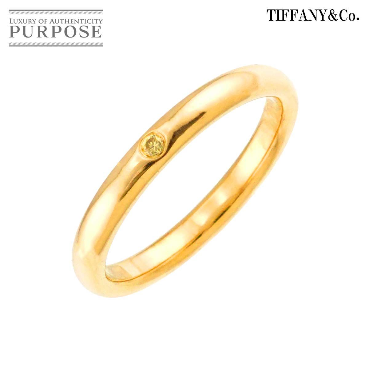 ティファニー TIFFANY&CO. スタッキング バンド 15.5号 リング ダイヤ