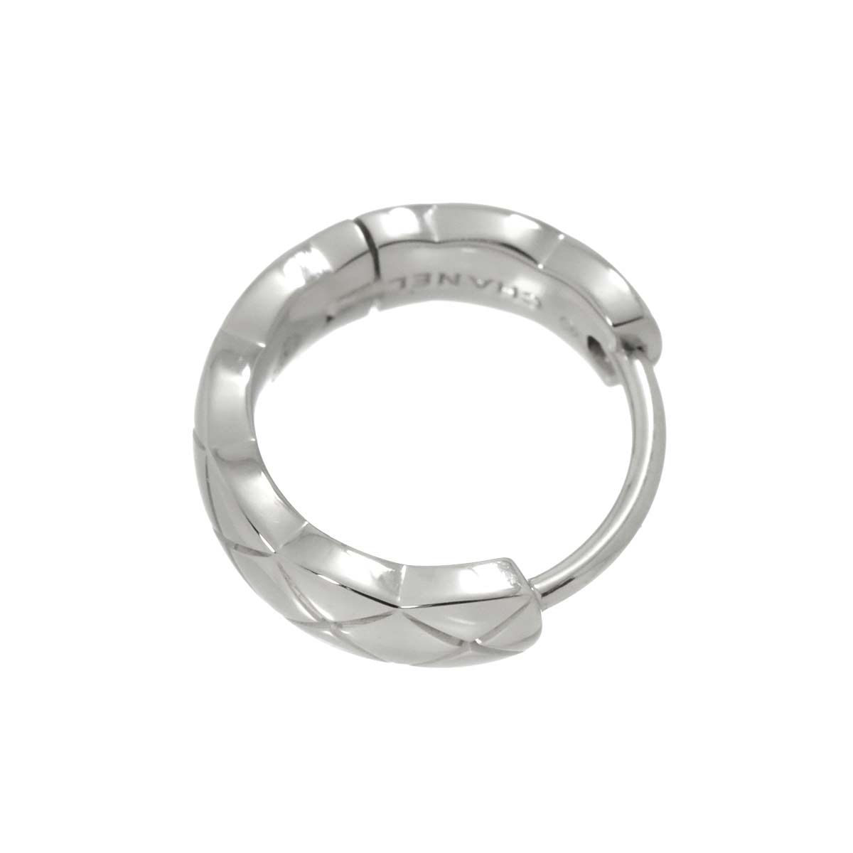 た*ろ様 シャネル ピアス ココクラッシュ 片耳 K18PG シャネル CHANEL ココクラッシュ ピアス K18 WG 750 片方のみ 片耳