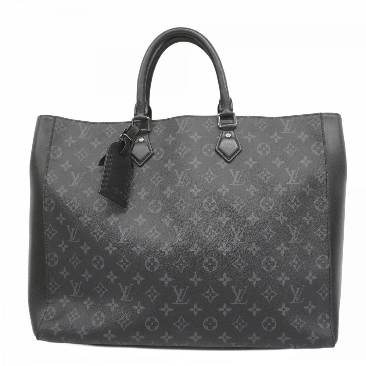 5 pc 3613 ルイヴィトン トートバッグ モノグラム エクリプス グランサック M 44733 ブラック メンズ