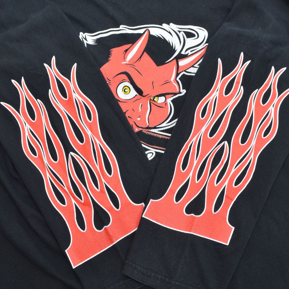 古着】COOP SMOKING DEVIL RED DEVIL クープ スモーキンデビル レッド