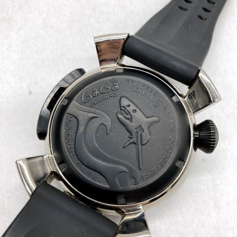 GAGA MILANO ガガミラノ ダイビング 48MM 腕時計 ダイバーズウォッチ