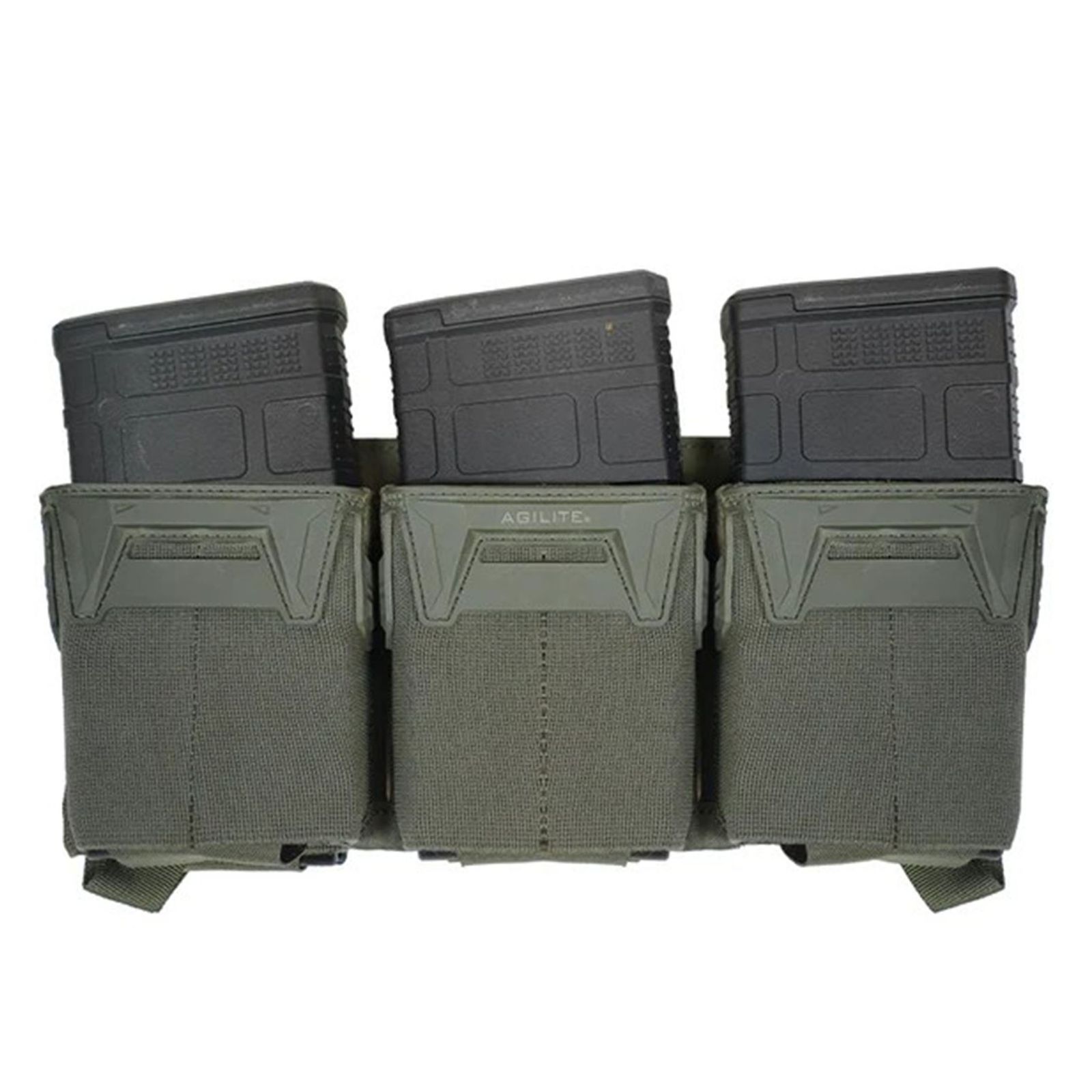 AGILITE トリプルマグポーチパネル PINCER プラカード .308弾マガジン