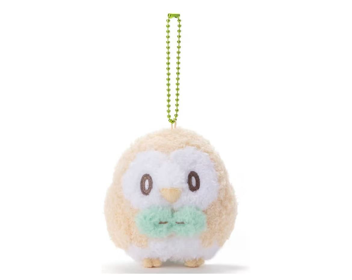 ポケモン モクロー もふもふ マスコット キーホルダー ボールチェーン