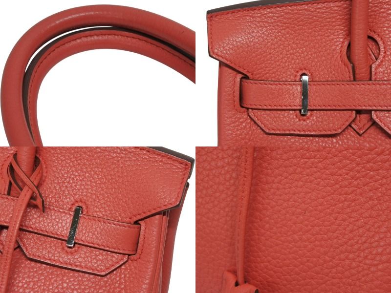 HERMES エルメス バーキン30 ハンドバッグ ローズジャイプール トゴ