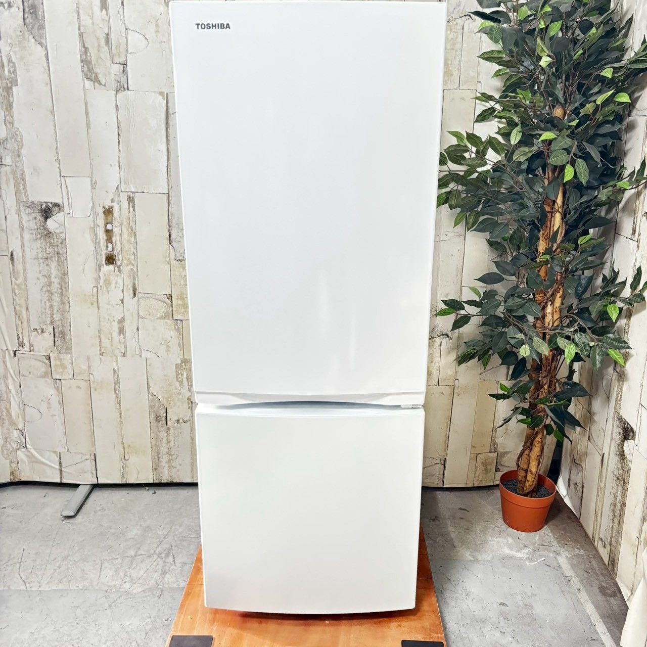 2024年製】美品 TOSHIBA 東芝 GR-V15BS ノンフロン冷凍冷蔵庫 153L