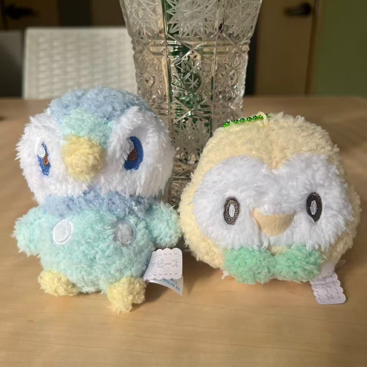 ポケモン モクロー もふもふ マスコット キーホルダー ボールチェーン
