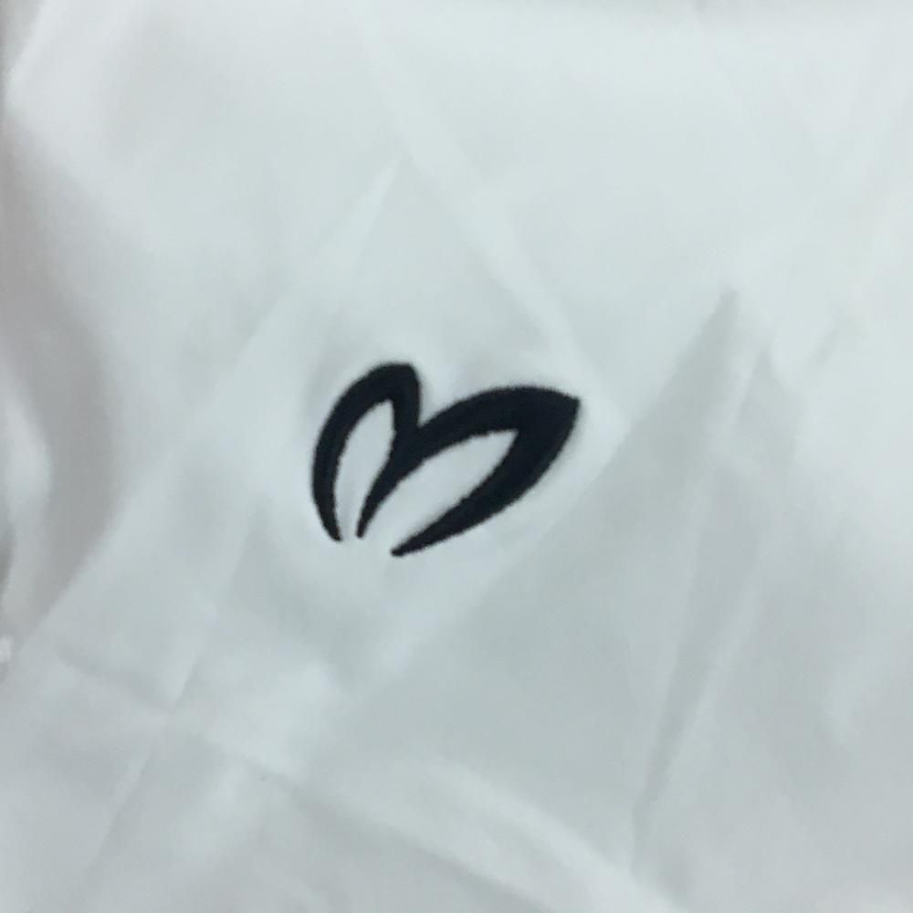 美品】マスターバニー 販売 ブルゾン 白 ナイロン混 蓄熱裏地