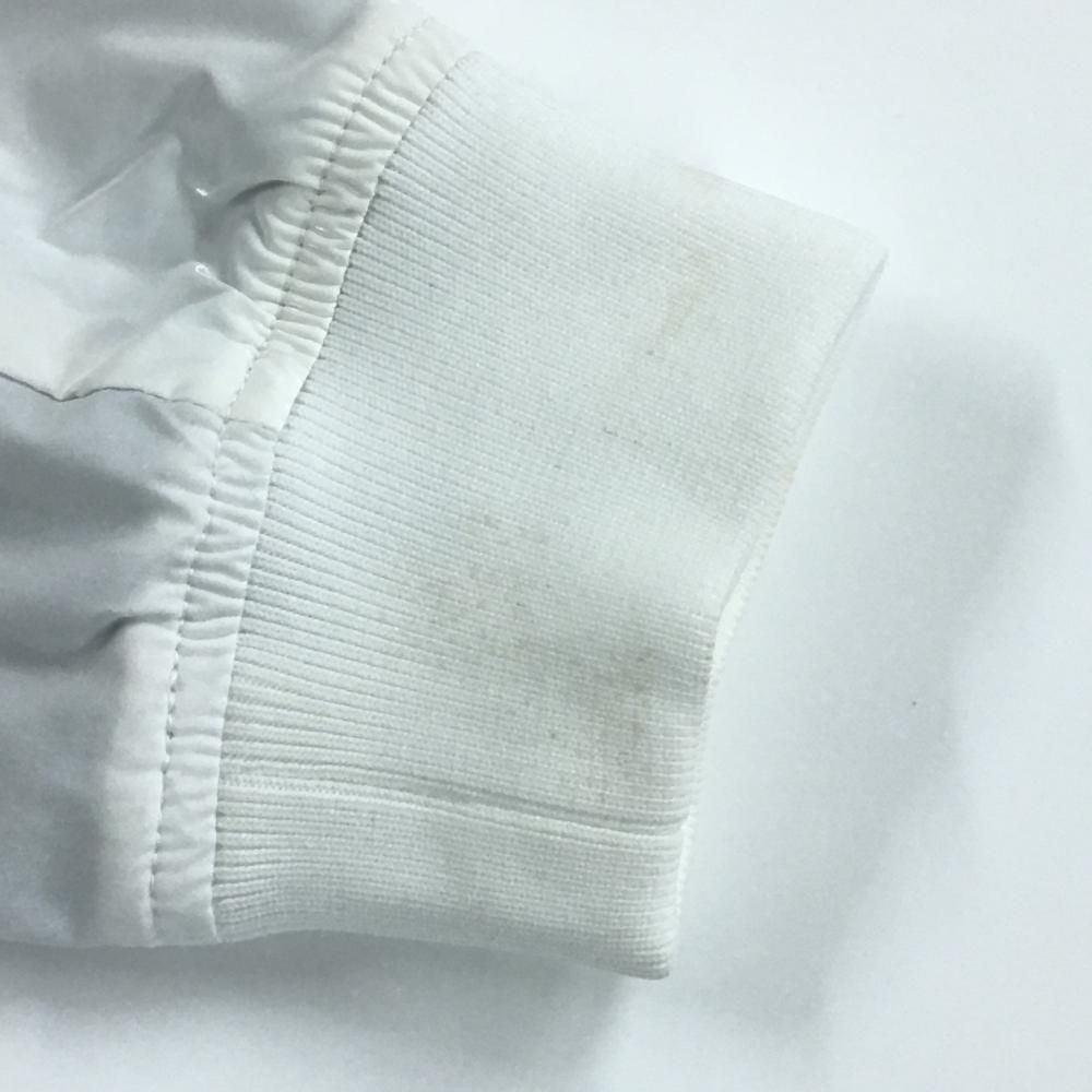 美品】マスターバニー 販売 ブルゾン 白 ナイロン混 蓄熱裏地