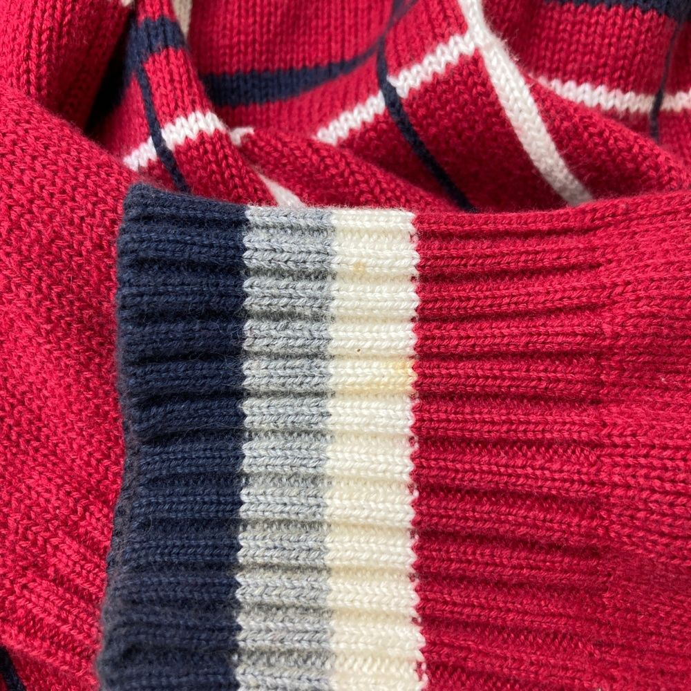 サイズ：M TOMMY HILFIGER GOLF トミー ヒルフィガーゴルフ ウール混 V