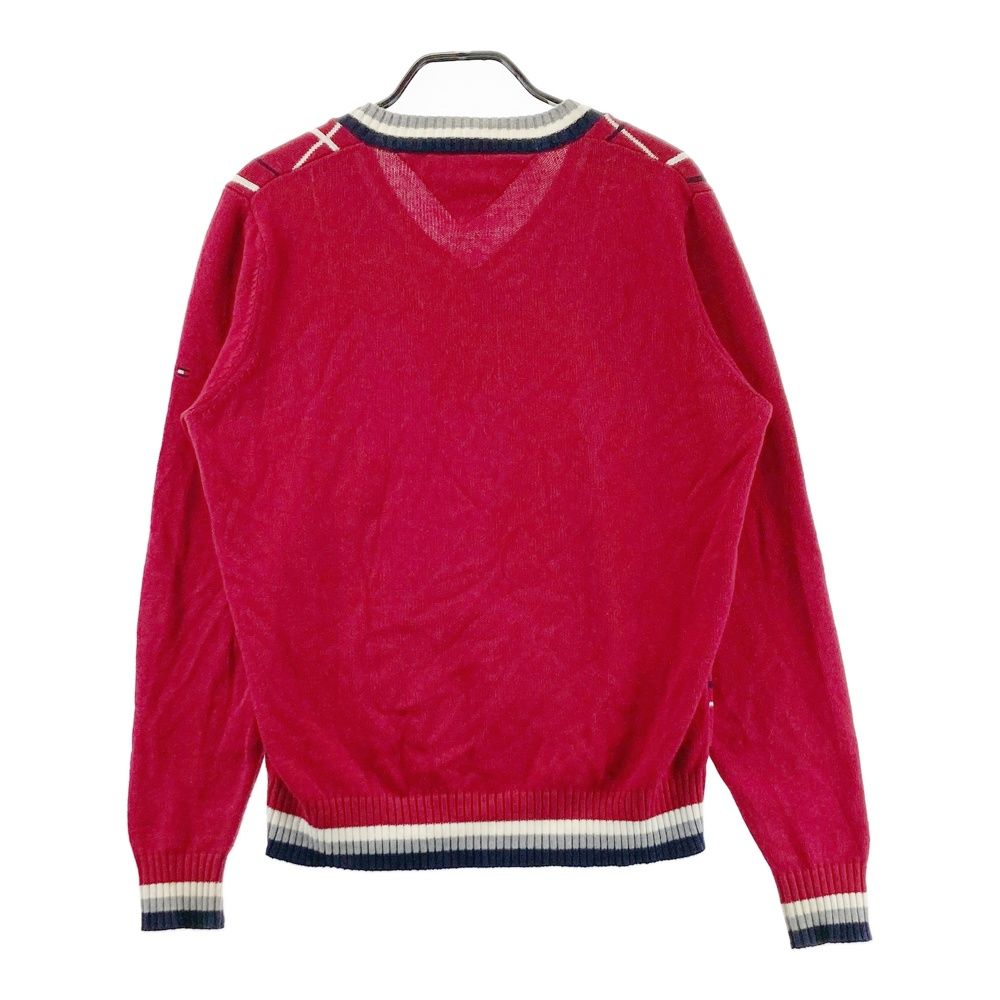サイズ：M TOMMY HILFIGER GOLF トミー ヒルフィガーゴルフ ウール混 V